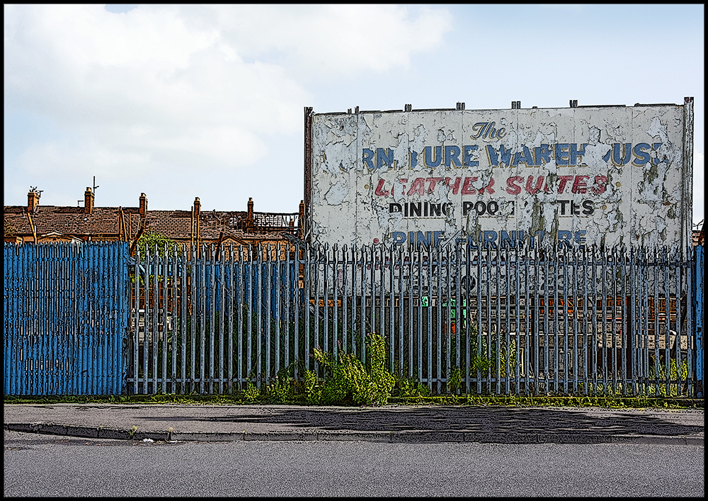 Belfast Ruins Houses Warehouse
