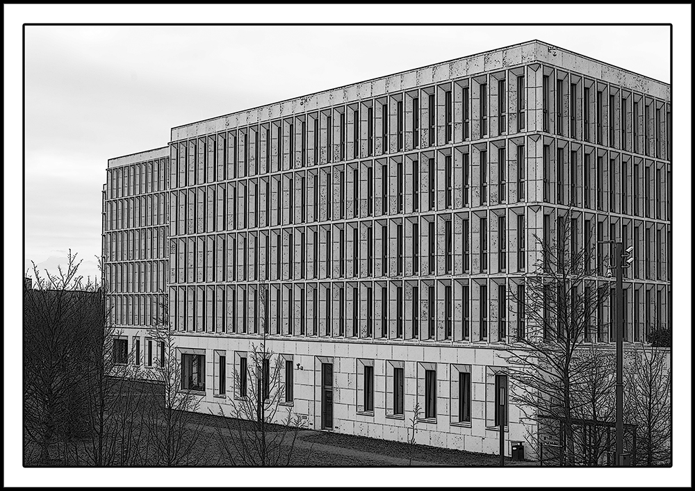 BMI Berlin Architektur Verzerrung